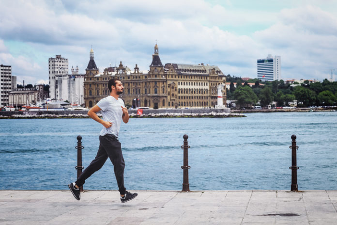 Jogging in Istanbul